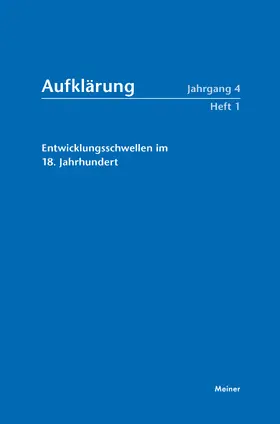 Eibl |  Entwicklungsschwellen im 18. Jahrhundert | Buch |  Sack Fachmedien