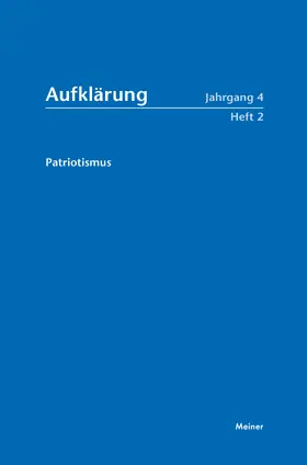 Birtsch |  Patriotismus | Buch |  Sack Fachmedien