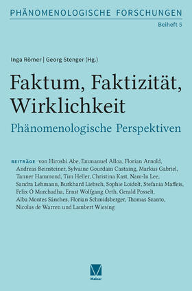 Römer / Stenger |  Faktum, Faktizität, Wirklichkeit | Buch |  Sack Fachmedien