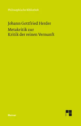 Herder / Bojda / Gutschmidt |  Metakritik zur Kritik der reinen Vernunft | eBook | Sack Fachmedien