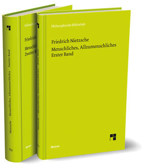 Nietzsche / Scheier |  Menschliches, Allzumenschliches Bd. 1+2 | Buch |  Sack Fachmedien