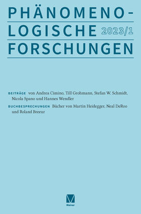 Römer / Breyer / Summa |  Phänomenologische Forschungen 2023-1 | Buch |  Sack Fachmedien