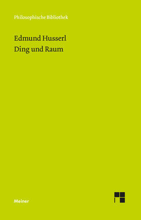 Husserl / Hahnengreß / Rapic |  Ding und Raum | Buch |  Sack Fachmedien