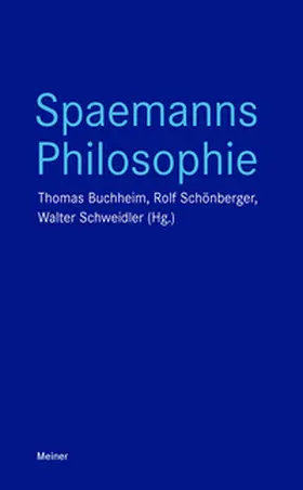 Buchheim / Schönberger / Schweidler |  Spaemanns Philosophie | eBook | Sack Fachmedien