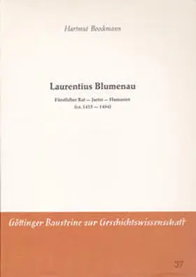 Boockmann |  Laurentius Blumenau | Buch |  Sack Fachmedien