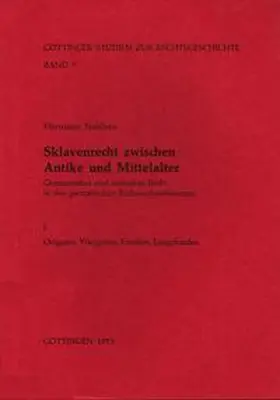 Kroeschell / Nehlsen | Sklavenrecht zwischen Antike und Mittelalter | Buch | 978-3-7881-1809-9 | sack.de