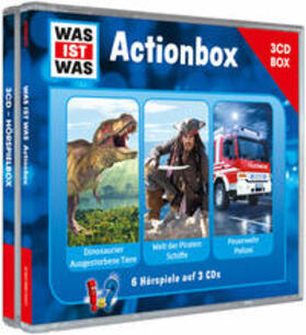 Baur / Falk |  WAS IST WAS 3-CD-Hörspielbox "Action und Abenteuer" | Sonstiges |  Sack Fachmedien