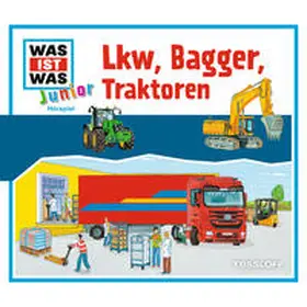 Kaiser / Lickleder / Lehmann-Horn |  WAS IST WAS Junior Hörspiel. LKW, Bagger, Traktoren | Sonstiges |  Sack Fachmedien