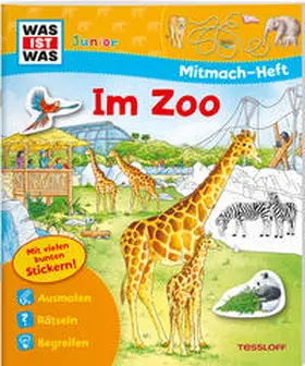 Marti / Tessloff Verlag Ragnar Tessloff GmbH & Co.KG |  WAS IST WAS Junior Mitmach-Heft Zoo | Buch |  Sack Fachmedien