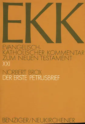 Brox |  Der erste Petrusbrief, EKK XXI | Buch |  Sack Fachmedien