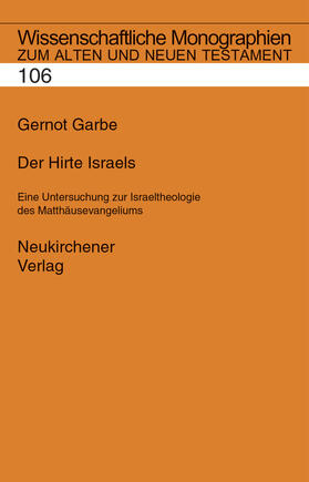 Garbe |  Der Hirte Israels | Buch |  Sack Fachmedien