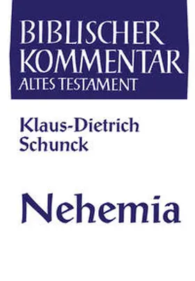 Schunck |  Nehemia | Buch |  Sack Fachmedien