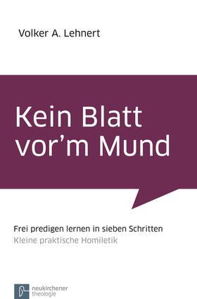 Lehnert |  Kein Blatt vor'm Mund | Buch |  Sack Fachmedien