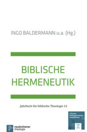 Baldermann / Dassmann / Fuchs |  Biblische Hermeneutik | Buch |  Sack Fachmedien