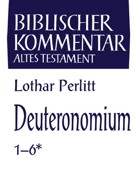 Perlitt |  Deuteronomium | Buch |  Sack Fachmedien