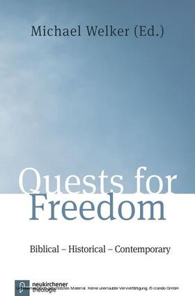 Welker |  Quests for Freedom | eBook | Sack Fachmedien