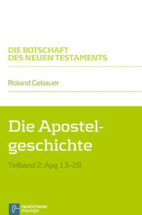 Gebauer |  Die Apostelgeschichte | Buch |  Sack Fachmedien