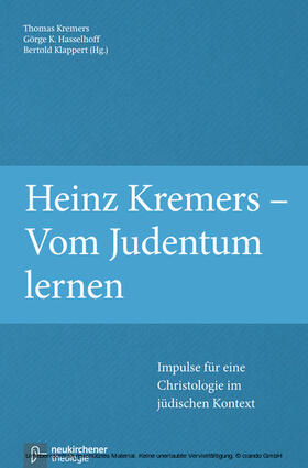 Kremers / Hasselhoff / Klappert |  Heinz Kremers - Vom Judentum lernen | eBook | Sack Fachmedien
