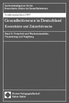 Sachverständigenrat für die Konzertierte Aktion im Gesundheitswesen |  Gesundheitswesen in Deutschland, Kostenfaktor und Zukunftsbranche 2 | Buch |  Sack Fachmedien