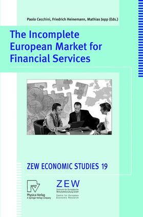 Cecchini / Heinemann / Jopp |  Incomplete European Market for Financial Services | Buch |  Sack Fachmedien