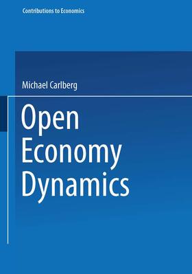 Carlberg |  Open Economy Dynamics | Buch |  Sack Fachmedien