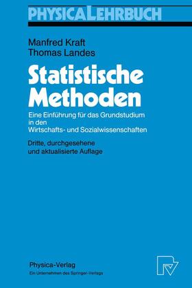 Landes / Kraft |  Statistische Methoden | Buch |  Sack Fachmedien
