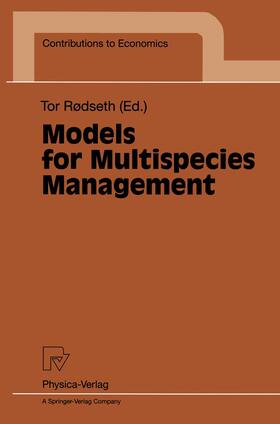 Rodseth |  Models for Multispecies Management | Buch |  Sack Fachmedien
