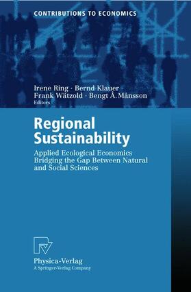 Ring / Mansson / Klauer |  Regional Sustainability | Buch |  Sack Fachmedien