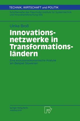 Broß |  Innovationsnetzwerke in Transformationsländern | Buch |  Sack Fachmedien