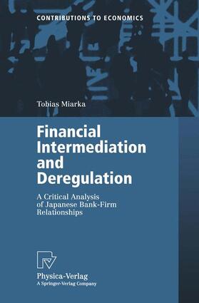 Miarka |  Financial Intermediation and Deregulation | Buch |  Sack Fachmedien