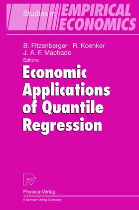 Fitzenberger / Machado / Koenker |  Economic Applications of Quantile Regression | Buch |  Sack Fachmedien