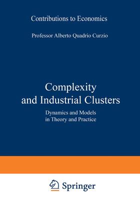 Fortis / Quadrio Curzio |  Complexity and Industrial Clusters | Buch |  Sack Fachmedien