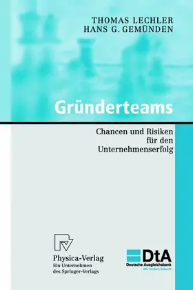 Gemünden / Lechler |  Gründerteams | Buch |  Sack Fachmedien