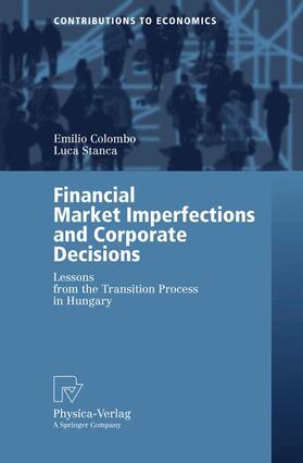 Stanca / Colombo |  Financial Market Imperfections and Corporate Decisions | Buch |  Sack Fachmedien