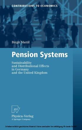 Mattil |  Pension Systems | eBook | Sack Fachmedien