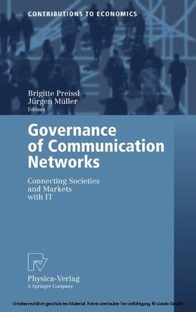 Preissl / Müller |  Governance of Communication Networks | eBook | Sack Fachmedien