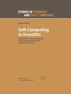 Kostek |  Soft Computing in Acoustics | eBook | Sack Fachmedien