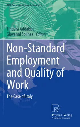 Addabbo / Solinas |  Non-Standard Employment and Quality of Work | eBook | Sack Fachmedien