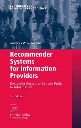 Neumann |  Recommender Systems for Information Providers | Buch |  Sack Fachmedien