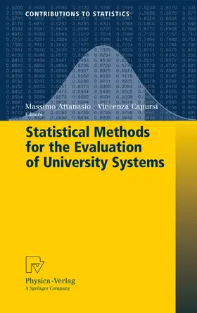 Attanasio / Capursi |  Statistical Methods for the Evaluation of University Systems | eBook | Sack Fachmedien