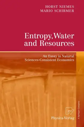 Niemes / Schirmer |  Entropy, Water and Resources | Buch |  Sack Fachmedien