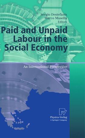 Musella / Destefanis |  Paid and Unpaid Labour in the Social Economy | Buch |  Sack Fachmedien