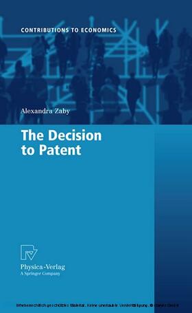 Zaby |  The Decision to Patent | eBook | Sack Fachmedien