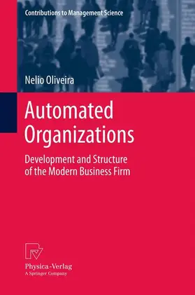 Oliveira |  Automated Organizations | Buch |  Sack Fachmedien