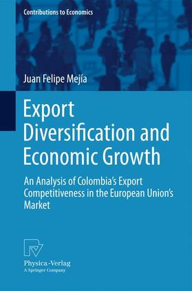 Mejía |  Export Diversification and Economic Growth | Buch |  Sack Fachmedien