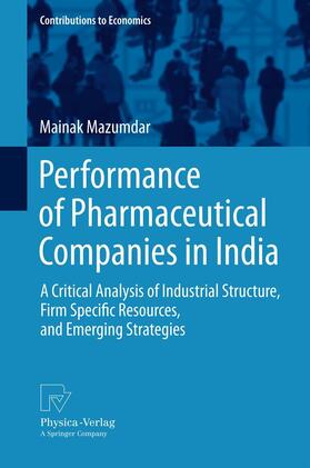 Mazumdar |  Performance of Pharmaceutical Companies in India | eBook | Sack Fachmedien