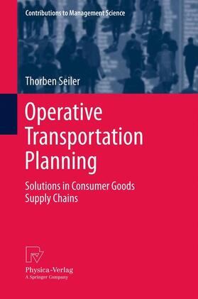 Seiler |  Operative Transportation Planning | Buch |  Sack Fachmedien