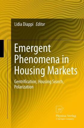Diappi |  Emergent Phenomena in Housing Markets | Buch |  Sack Fachmedien