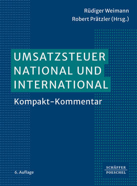 Weimann / Prätzler |  Umsatzsteuer national und international | eBook | Sack Fachmedien