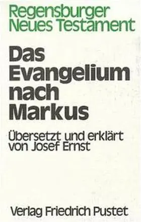  Das Evangelium nach Markus | Buch |  Sack Fachmedien